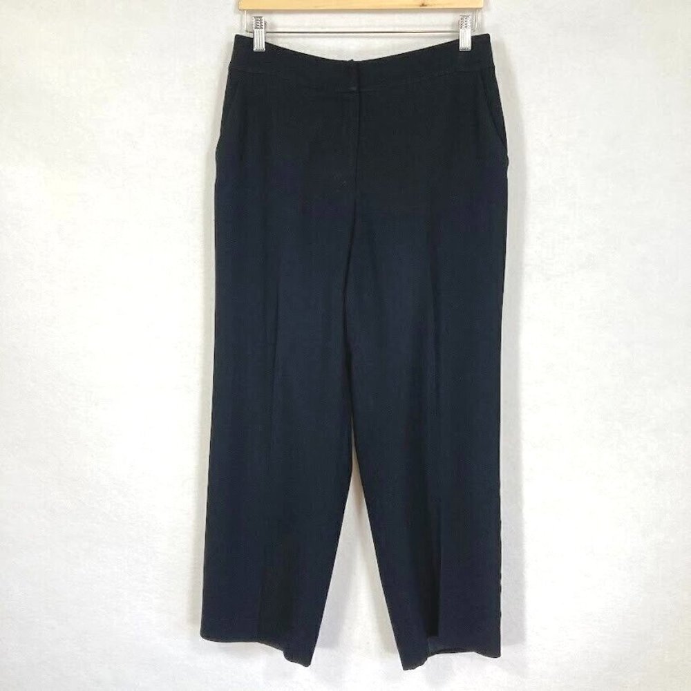 Talbots Petites Straight Leg Pants High Waisted Academia Career Grandma Core 8